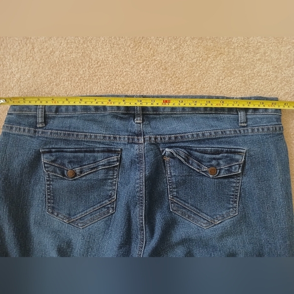 Women's SaltWorks Med Rise Bootcut Jeans 20W. FL - Picture 6 of 7